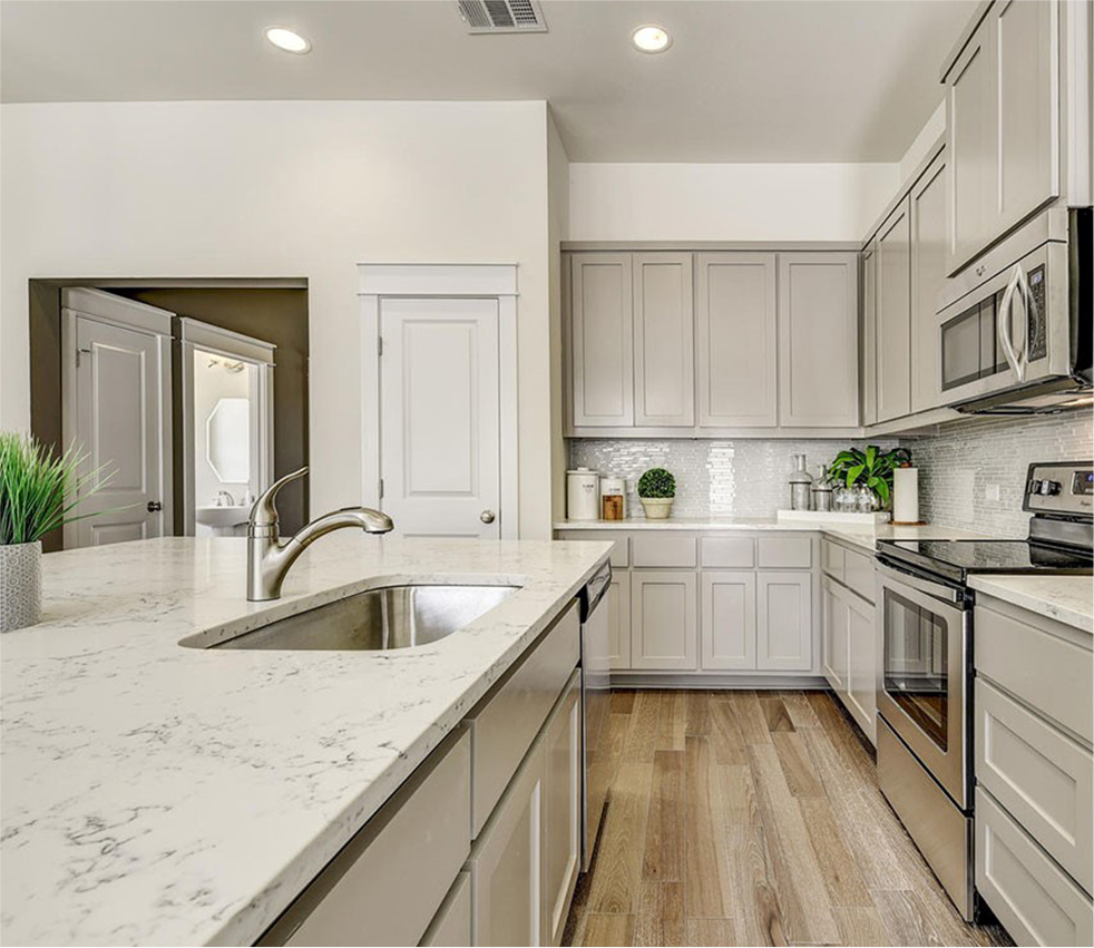 Modern homes in Austin Texas - kitchen