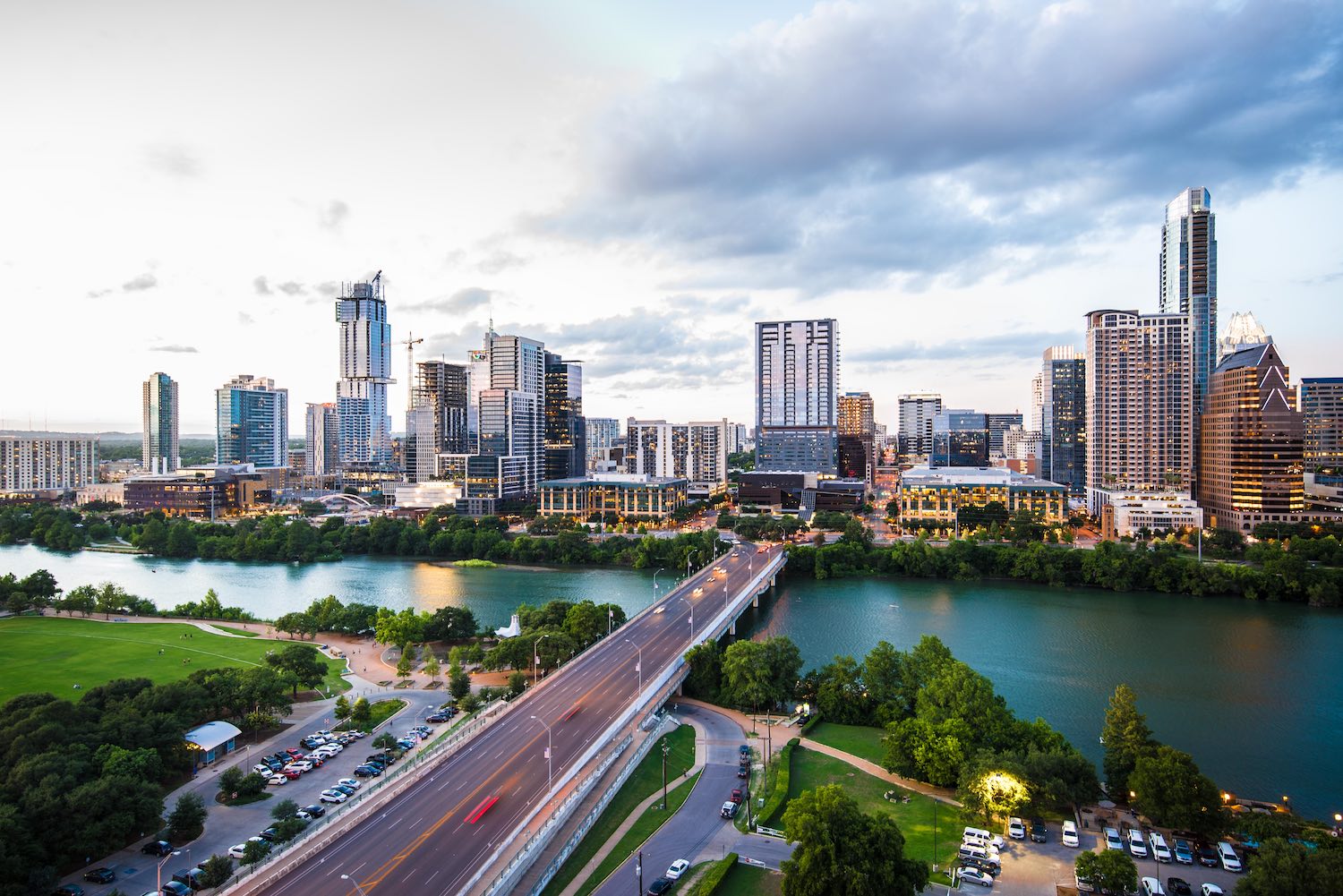 skyline of downtown austin texas